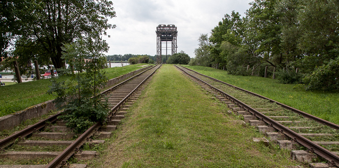 Zufahrt zur ehem. Karniner Brücke Usedom (Stadt)