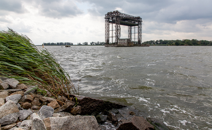 Hubbrücke Karnin über den Peenestrom Usedom (Stadt)