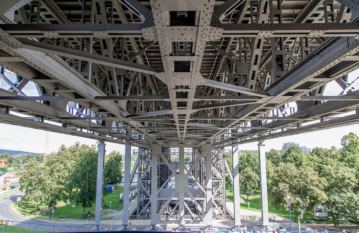 Schiffshebewerk: Kanalbrücke Niederfinow