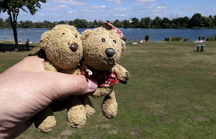 Altlußheim Strandbad / Blausee: Teddy und Teddine
