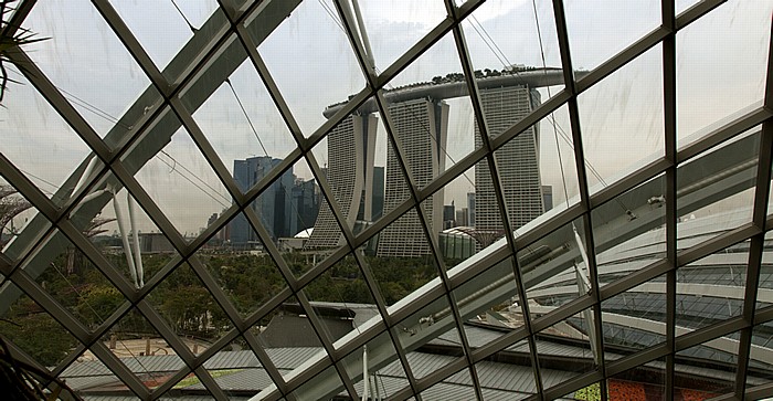 Singapur Gardens by the Bay: Bay South Garden - Cloud Forest Marina Bay Sands