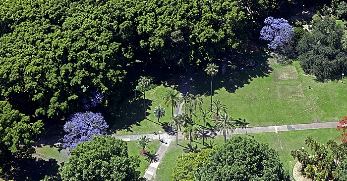 Blick vom Sydney Tower: Hyde Park