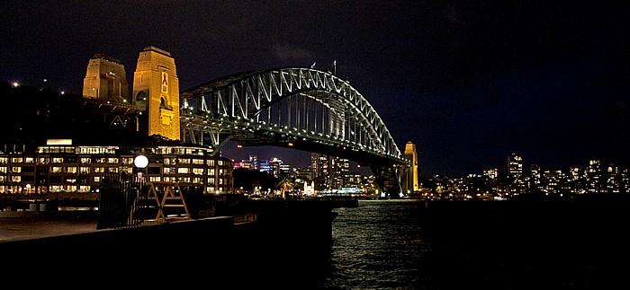 Circular Quay, Sydney Cove, Port Jackson, Sydney Harbour Bridge, North Shore Sydney