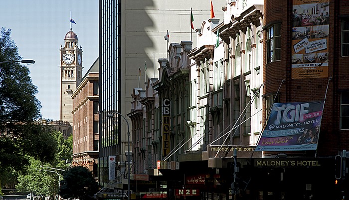 Sydney Central Business District (CBD): Pitt Street Central Railway Station