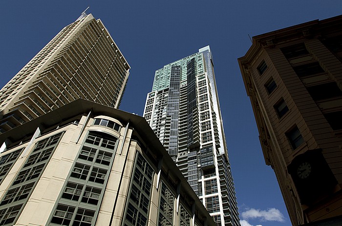 Sydney Central Business District (CBD): Pitt Street - World Square World Tower