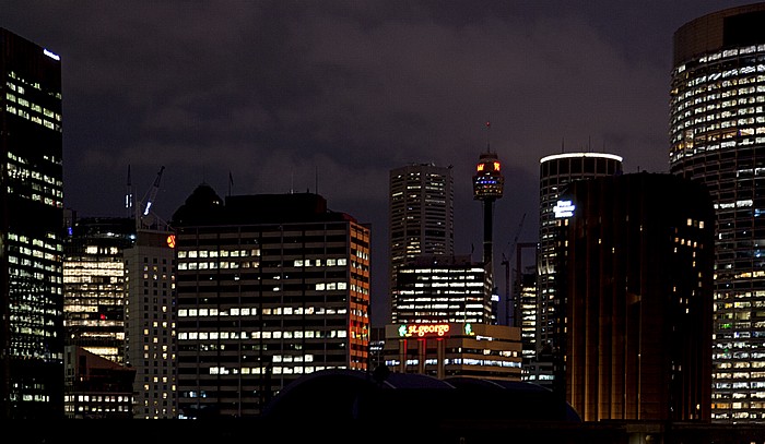 Central Business District (CBD) mit Sydney Tower Sydney