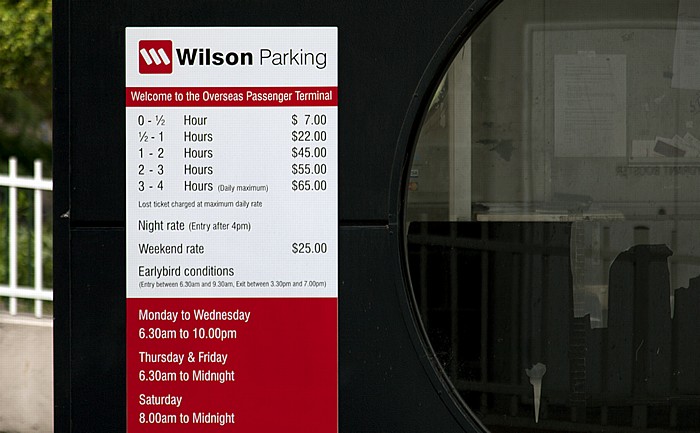 Sydney The Rocks: Wilson Parking