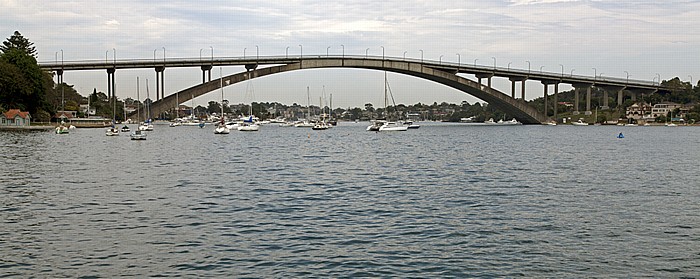 Sydney Port Jackson (Parramatta River) Drummoyne Gladesville Bridge Huntleys Point