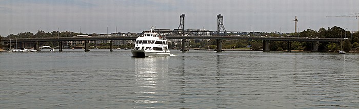 Sydney Port Jackson (Parramatta River) Rhodes Ryde Ryde Bridge