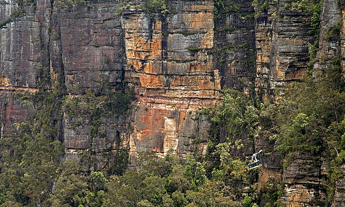 Blick vom Prince Henry Cliff Walk: Blue Mountains National Park Katoomba
