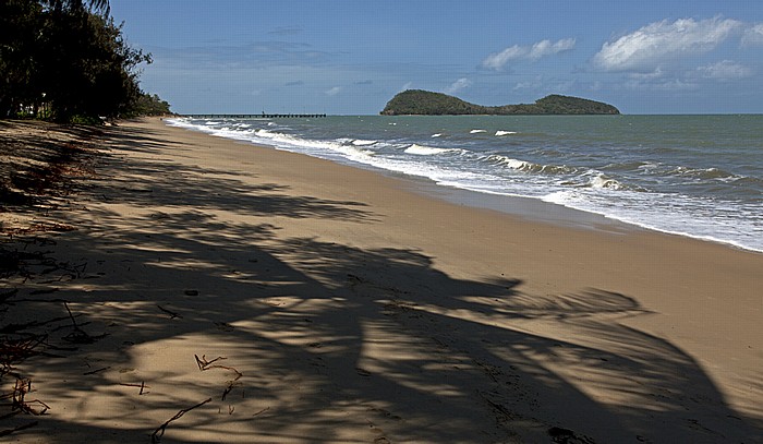 Strand, Korallenmeer (Pazifischer Ozean), Double Island (Wangal Djungay) Palm Cove