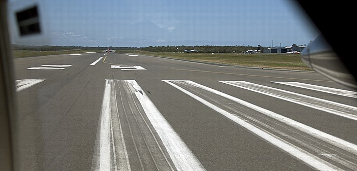 Flughafen: Start- und Landebahn Hervey Bay