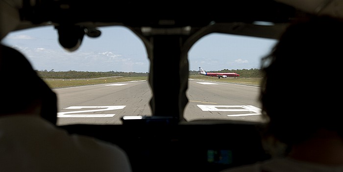 Hervey Bay Flughafen: Start- und Landebahn