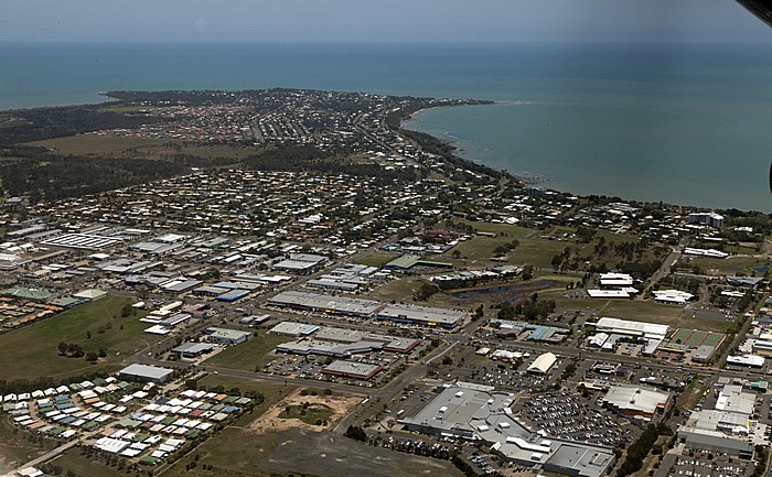 Queensland - Hervey Bay / Korallenmeer (Coral Sea) Luftbild aerial photo