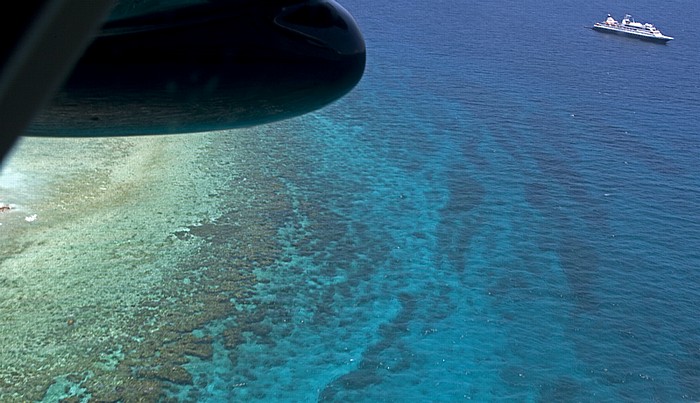 Lady Elliot Island Korallenmeer (Coral Sea) Lady Elliot Island Luftbild aerial photo