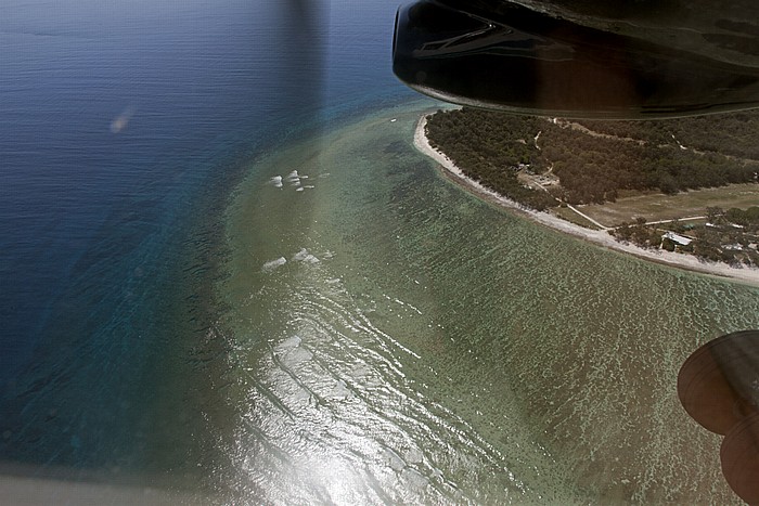 Lady Elliot Island Korallenmeer (Coral Sea) Lady Elliot Island Luftbild aerial photo