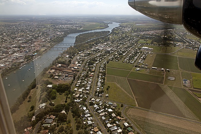 Bundaberg Luftbild aerial photo