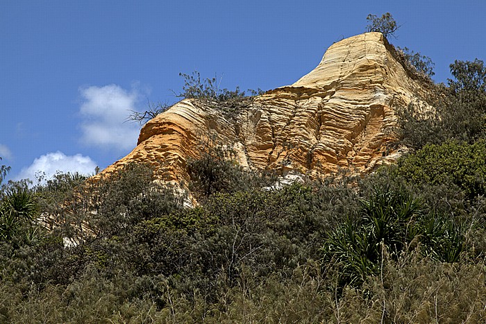 The Pinnacles (vielfarbige Sandklippen) Fraser Island