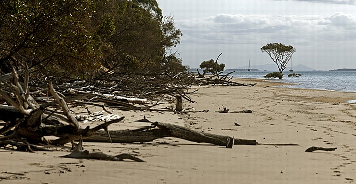 Fraser Island Kingfisher Bay: Strand, Great Sandy Strait