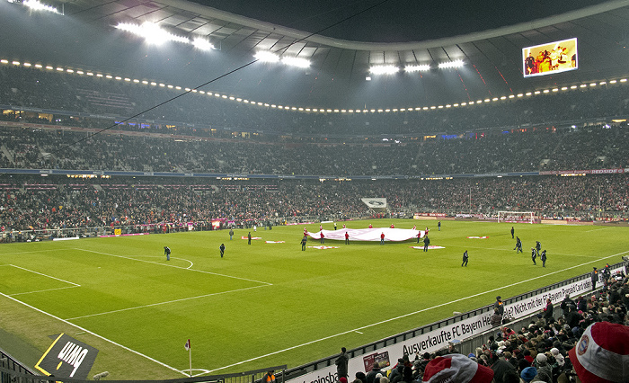 Allianz Arena: Bundesligaspiel FC Bayern München - Borussia Mönchengladbach München
