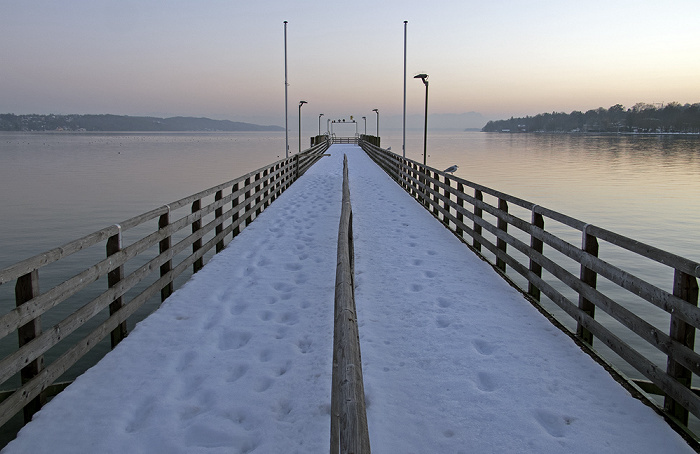 Starnberger See: Anlegestelle Starnberg