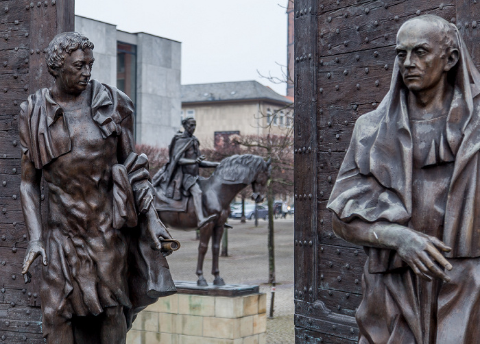 Altstadt: Platz der Göttinger Sieben - Denkmal der Göttinger Sieben Hannover