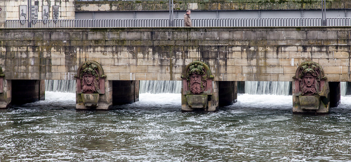 Hannover Altstadt: Friederikenbrücke, Leine