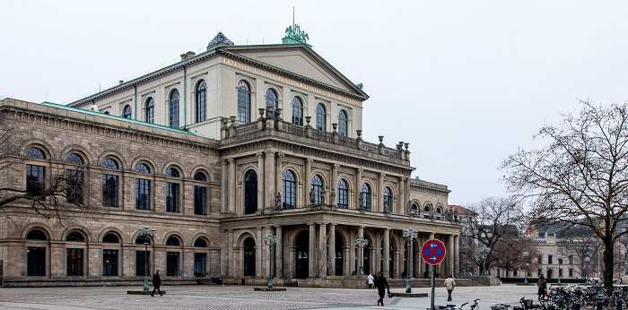 Altstadt: Opernplatz und Opernhaus Hannover