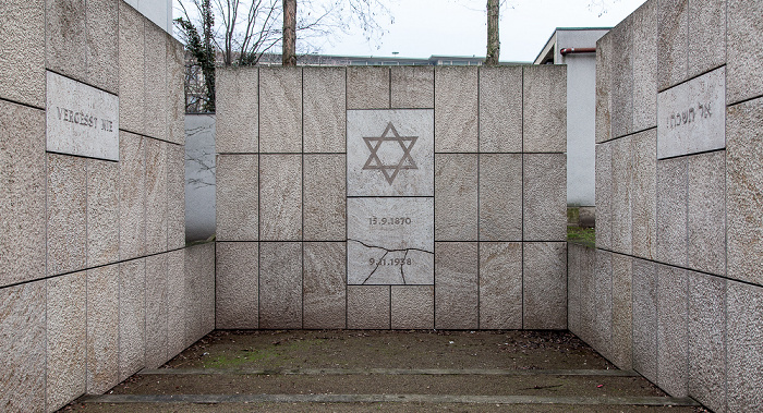 Hannover Calenberger Neustadt: Rote Reihe - Gedenkstätte für die Neue Synagoge