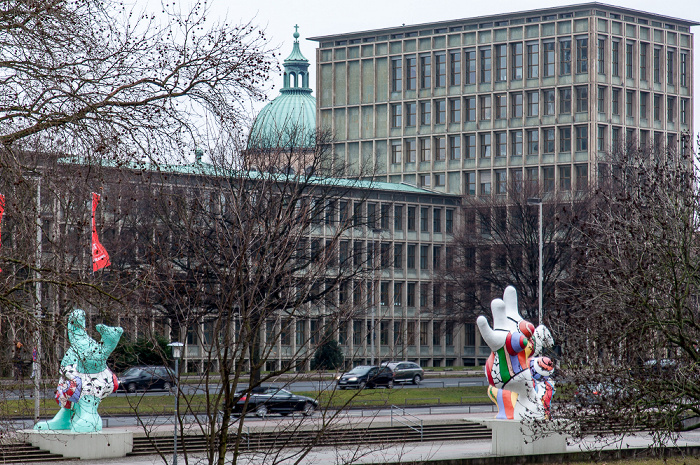 Hannover Calenberger Neustadt: Leibnizufer - Niedersächsisches Ministerium für Wissenschaft und Kultur Basilika St. Clemens Niedersächsisches Wissenschaftsministerium