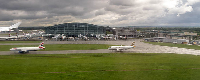 London Heathrow Airport Luftbild aerial photo