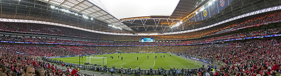 Wembley-Stadion (Wembley Stadium) London