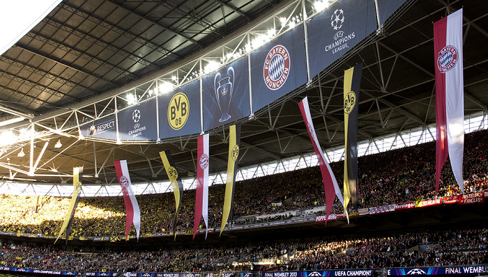 Wembley-Stadion (Wembley Stadium): UEFA Champions League Finale FC Bayern München - Borussia Dortmund London