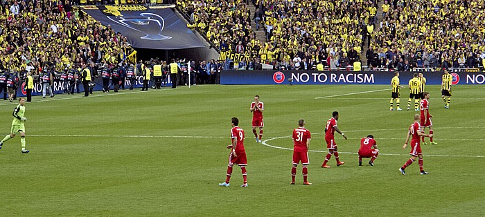 London Wembley-Stadion (Wembley Stadium): UEFA Champions League Finale FC Bayern München - Borussia Dortmund