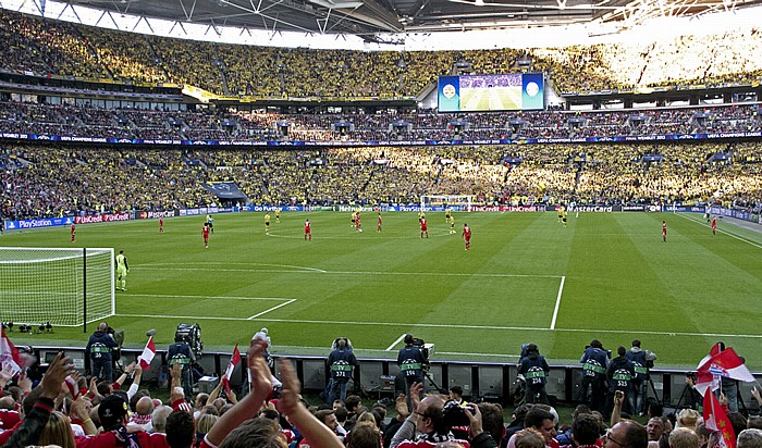 London Wembley-Stadion (Wembley Stadium): UEFA Champions League Finale FC Bayern München - Borussia Dortmund