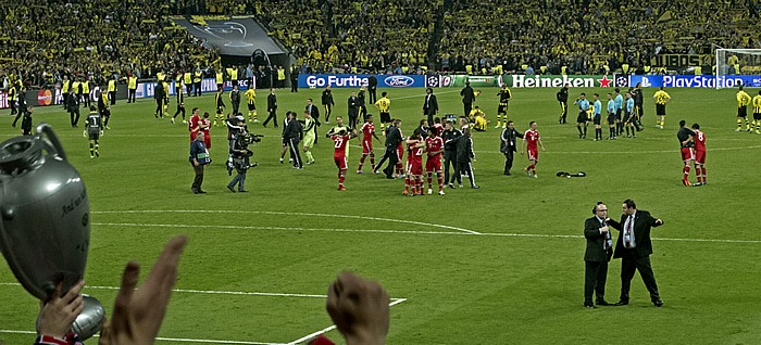 London Wembley-Stadion (Wembley Stadium): UEFA Champions League Finale FC Bayern München - Borussia Dortmund