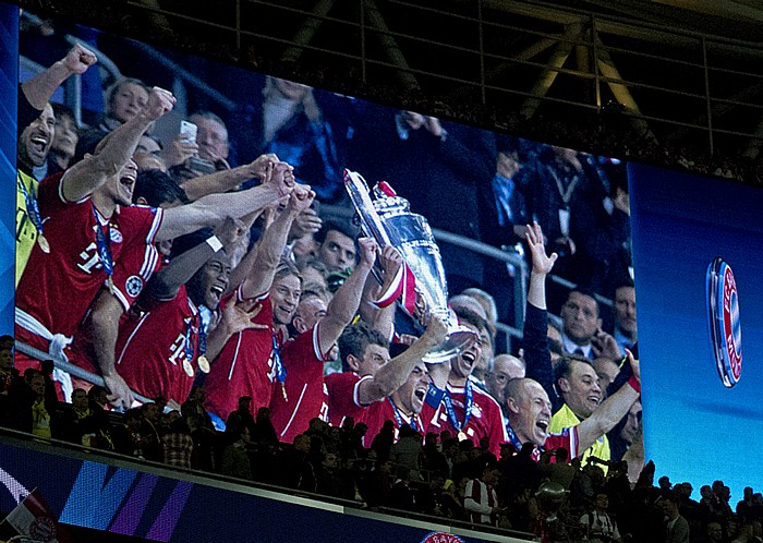 London Wembley-Stadion (Wembley Stadium): UEFA Champions League Finale FC Bayern München - Borussia Dortmund