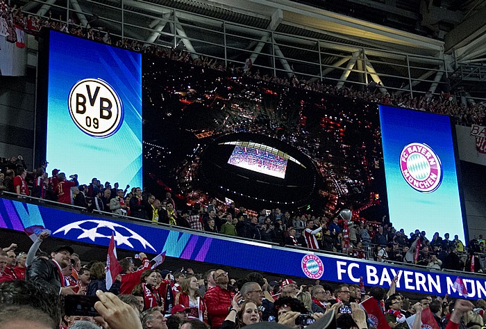 London Wembley-Stadion (Wembley Stadium): UEFA Champions League Finale FC Bayern München - Borussia Dortmund