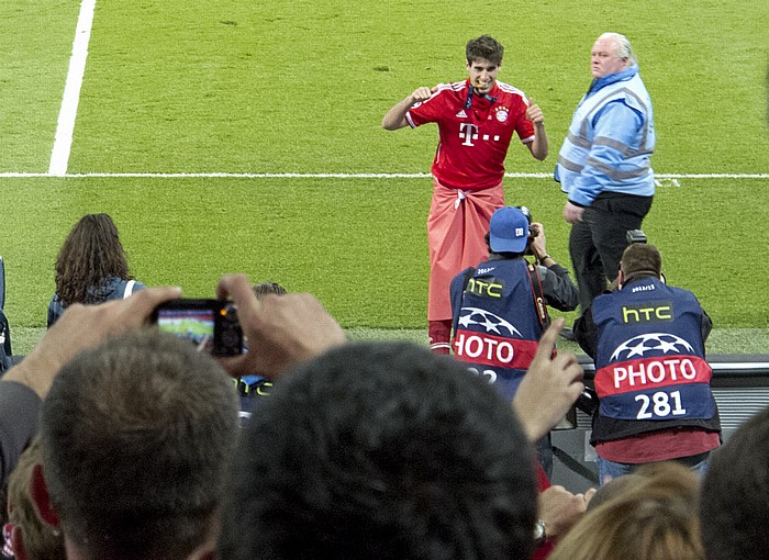 London Wembley-Stadion (Wembley Stadium): UEFA Champions League Finale FC Bayern München - Borussia Dortmund