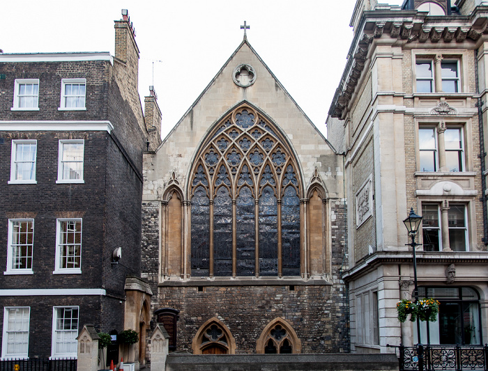 Holborn: Ely Place - St Etheldreda's Church London