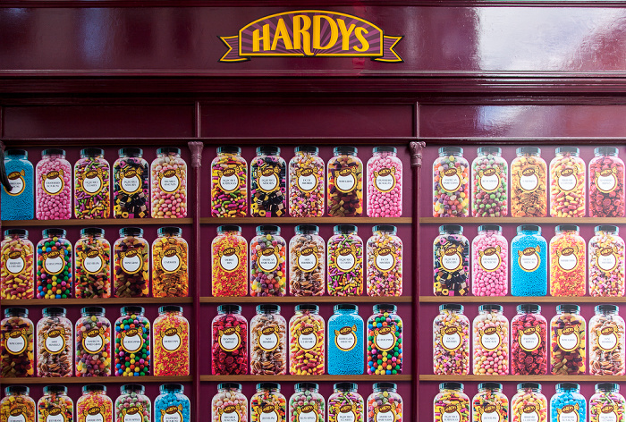City of London: Ludgate Hill - Hardys Sweet Shop London