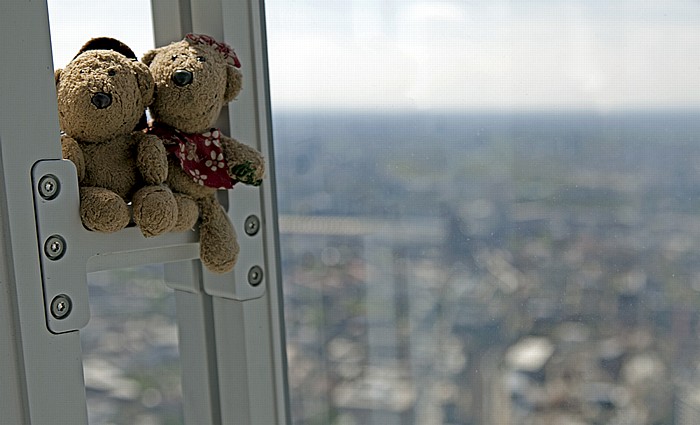 London The Shard: Teddy und Teddine