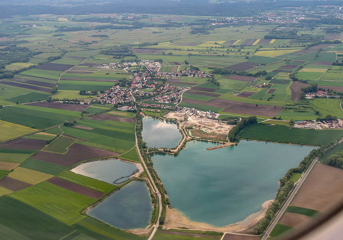 Bayern - Landkreis Freising Luftbild aerial photo