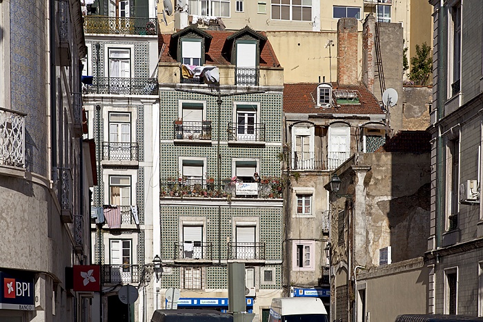 Eléctrico 28: Rua Palma / Travessa do Benformoso Lissabon