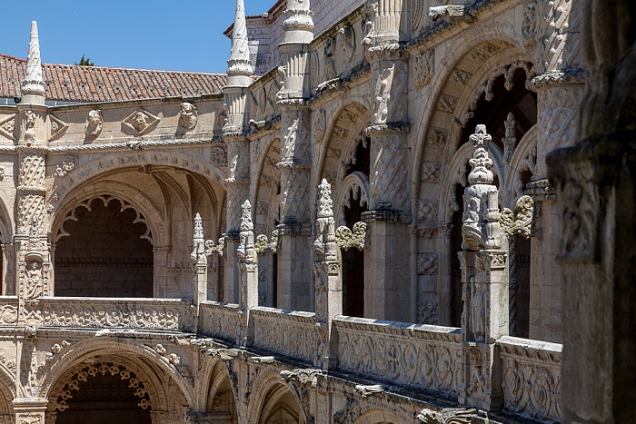 Belém: Mosteiro dos Jerónimos - Kreuzgang Lissabon