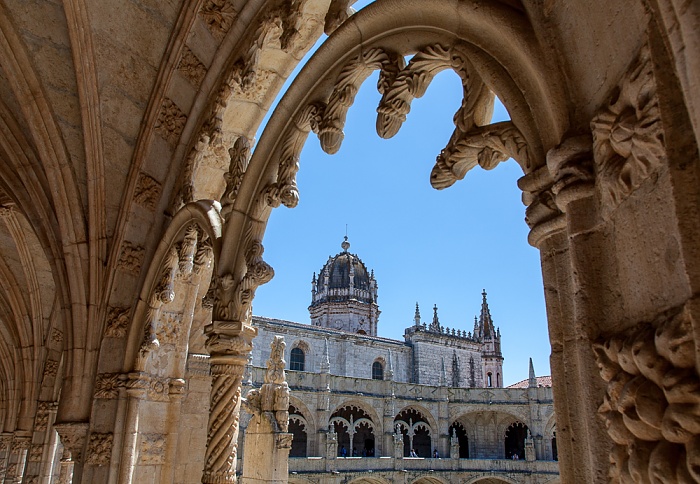 Belém: Mosteiro dos Jerónimos - Kreuzgang Lissabon