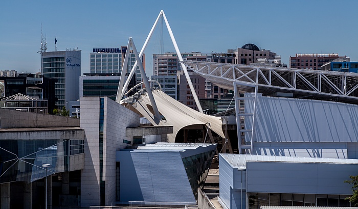Parque das Nações: Blick aus der Teleférico da Expo - Feira Internacional de Lisboa Lissabon