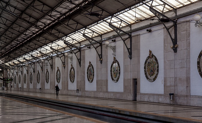 Baixa: Estação Ferroviária do Rossio Lissabon