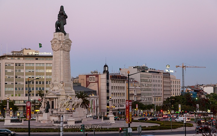 Praça Marquês de Pombal: Statue des Marquês de Pombal Lissabon