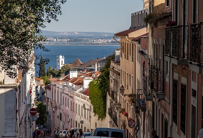 Alfama: Calçada da Graça Lissabon